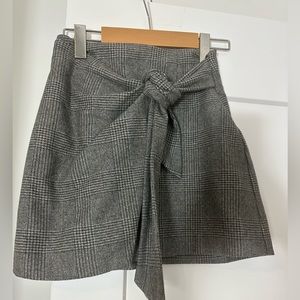 Wilfred wrap front skirt